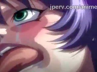 Traviesa grande apilado hentai diva toma duro castigo