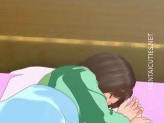 Menggiurkan 3d anime anak perempuan mempunyai yang basah mimpi