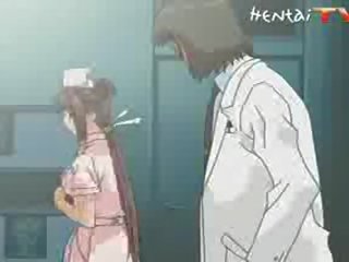 Desirable manga perawat gets fucked