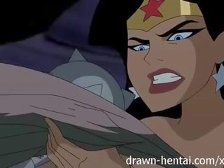 Justice League Hentai - Two chicks for Batman johnson