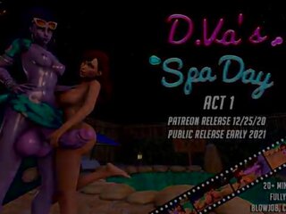 Dva spa hari act1 - trailer overwatch futanari 3d hentai