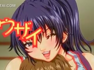 Busty grand Hentai enchantress Caught Working Wet Tits