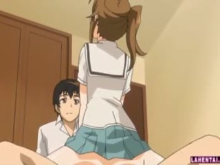 Hentai young lady Sucks boys Hard penis And Gets Fucked