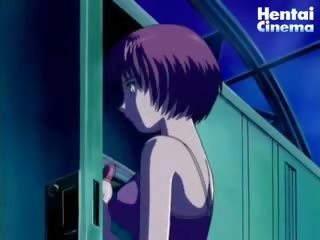 Lonely hentai gà con được fucked lược trong các locker-room