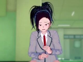 Yaoyorozu बस्टी जॉय अनुदेश को झटका बंद - मेरे hero academia