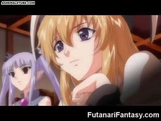 Toon Futanari Cumshot!