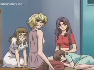 Magnificent alluring busty anime hottie gets her pussy fucked hard mov