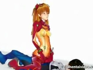 Evangelion rozprávka s očarujúce asuka