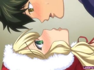 Blonde Hentai Santa Ms Gets Fucked