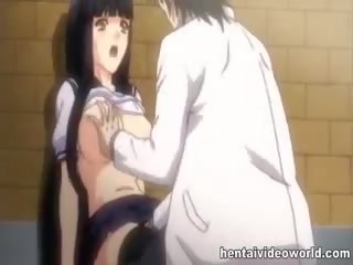 Submissive Hentai School girlfriend Owned By Old fellow