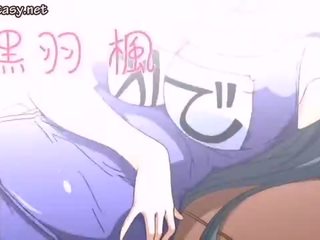 Anime gets fingered and squirting