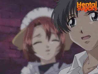 Fastened sehingga anime perempuan mendapat fucked manakala dia adalah sehingga dalam yang udara