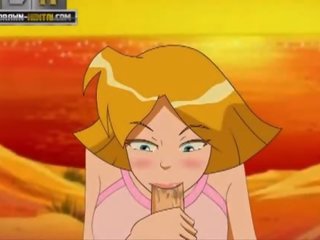 Totally Spies dirty movie Beach hooker Clover