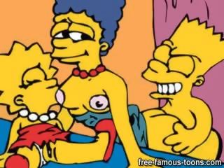 Bart Simpson family dirty film